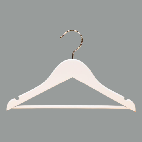 100 Adet Ahşap Bebek beyaz Askısı 360° Döner Kancalı Mont, Pantolon Ahşap Çocuk askısı